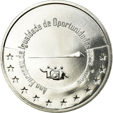 Portugal, 5 Euro, Equal Opportunities, 2007, AU(55-58), Silver, KM:781