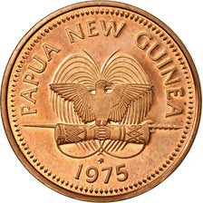 Coin, Papua New Guinea, Toea, 1976, MS(64), Bronze, KM:1