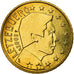Luksemburg, 50 Euro Cent, 2003, Utrecht, AU(55-58), Mosiądz, KM:80