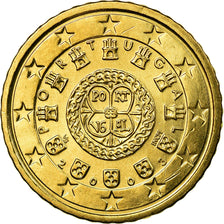 Portugal, 50 Euro Cent, 2003, AU(50-53), Brass, KM:745