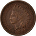 UNITED STATES, Indian Head Cent, Cent, 1891, U.S. Mint, KM #90a, AU(55-58),...