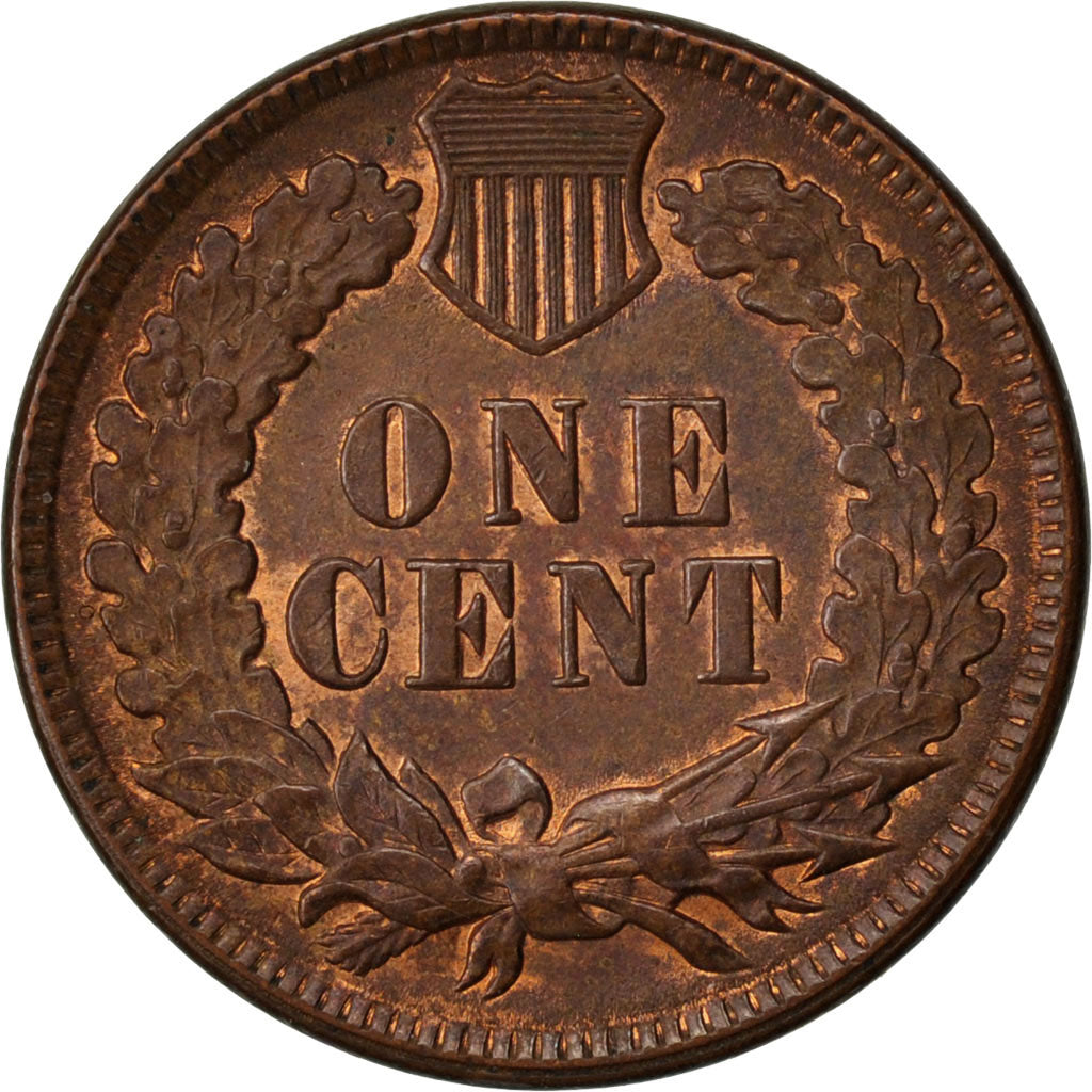UNITED STATES, Indian Head Cent, Cent, 1891, U.S. Mint, KM #90a, AU(55-58),...