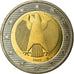 Niemcy - RFN, 2 Euro, 2002, Karlsruhe, AU(55-58), Bimetaliczny, KM:214