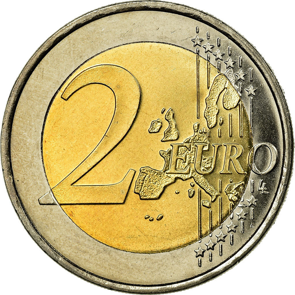 GERMANIA - REPUBBLICA FEDERALE, 2 Euro, 2002, SPL-, Bi-metallico, KM:214