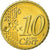 Bundesrepublik Deutschland, 10 Euro Cent, 2002, SS, Messing, KM:210