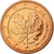 ALEMANHA - REPÚBLICA FEDERAL, 5 Euro Cent, 2002, AU(55-58), Aço Cromado a