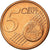 Bundesrepublik Deutschland, 5 Euro Cent, 2002, VZ, Copper Plated Steel, KM:209