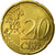 Luxemburgo, 20 Euro Cent, 2003, MBC, Latón, KM:79