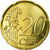 Italia, 20 Euro Cent, 2002, EBC, Latón, KM:214