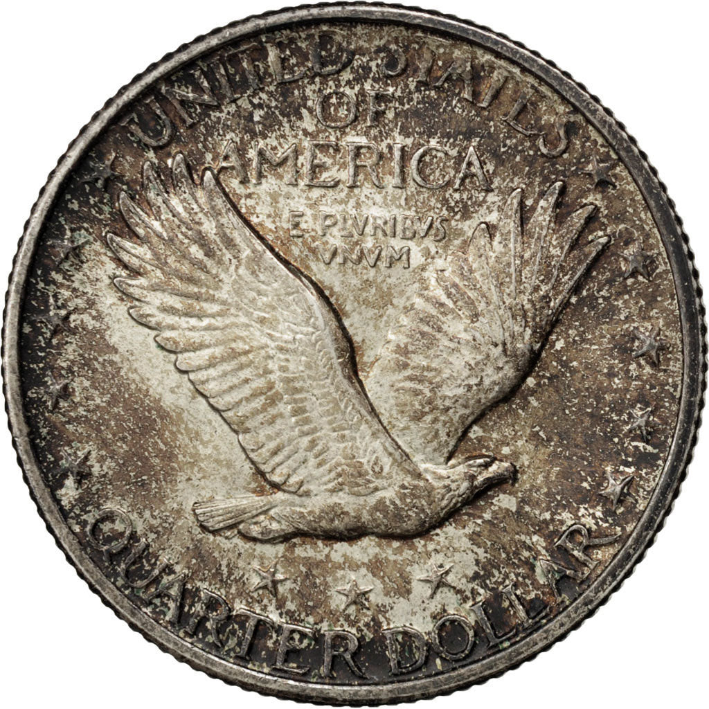 UNITED STATES, Standing Liberty Quarter, Quarter, 1919, U.S. Mint, KM #145,...