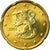 Finlândia, 20 Euro Cent, 2001, AU(55-58), Latão, KM:102