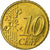 Luksemburg, 10 Euro Cent, 2003, Utrecht, AU(55-58), Mosiądz, KM:78