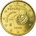 Spain, 10 Euro Cent, 2008, EF(40-45), Brass, KM:1070