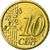 Austria, 10 Euro Cent, 2005, AU(55-58), Brass, KM:3085