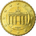 ALEMANIA - REPÚBLICA FEDERAL, 10 Euro Cent, 2002, EBC, Latón, KM:210