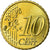 Bundesrepublik Deutschland, 10 Euro Cent, 2002, VZ, Messing, KM:210