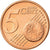 Österreich, 5 Euro Cent, 2004, VZ, Copper Plated Steel, KM:3084