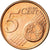 Finnland, 5 Euro Cent, 2001, SS, Copper Plated Steel, KM:100