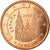 Espanha, 5 Euro Cent, 2007, AU(55-58), Aço Cromado a Cobre, KM:1042