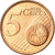 Slowenien, 5 Euro Cent, 2007, SS, Copper Plated Steel, KM:70
