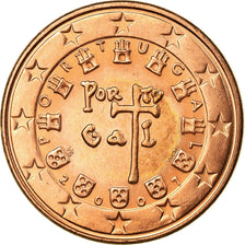 Portugal, 5 Euro Cent, 2007, SUP, Copper Plated Steel, KM:742