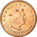 Luxemburgo, 2 Euro Cent, 2002, EF(40-45), Aço Cromado a Cobre, KM:76