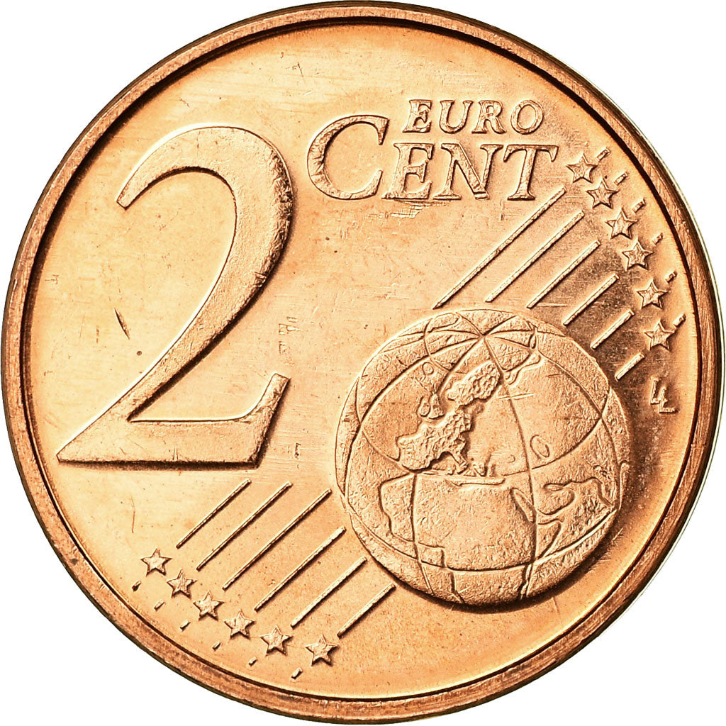 Luxemburg, 2 Euro Cent, 2002, ZF, Copper Plated Steel, KM:76