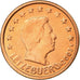 Luxembourg, 2 Euro Cent, 2003, TTB, Copper Plated Steel, KM:76