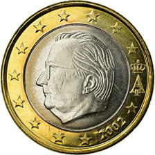 Bélgica, Euro, 2002, EBC, Bimetálico, KM:230