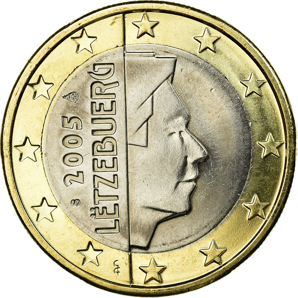 Luxembourg, Euro, 2005, AU(55-58), Bi-Metallic, KM:81