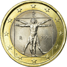 Italy, Euro, 2006, EF(40-45), Bi-Metallic, KM:216