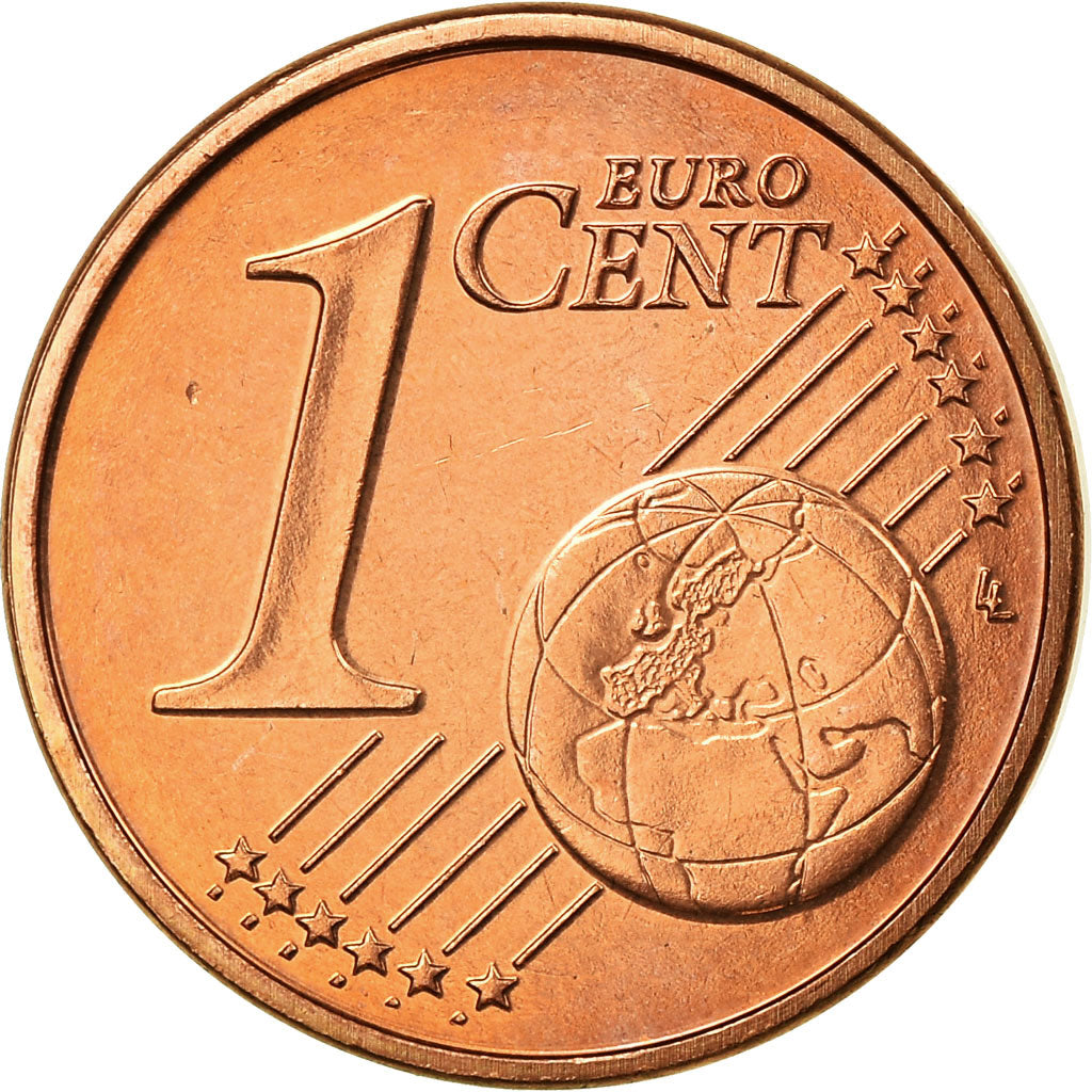 Luxemburg, Euro Cent, 2003, VZ, Copper Plated Steel, KM:75