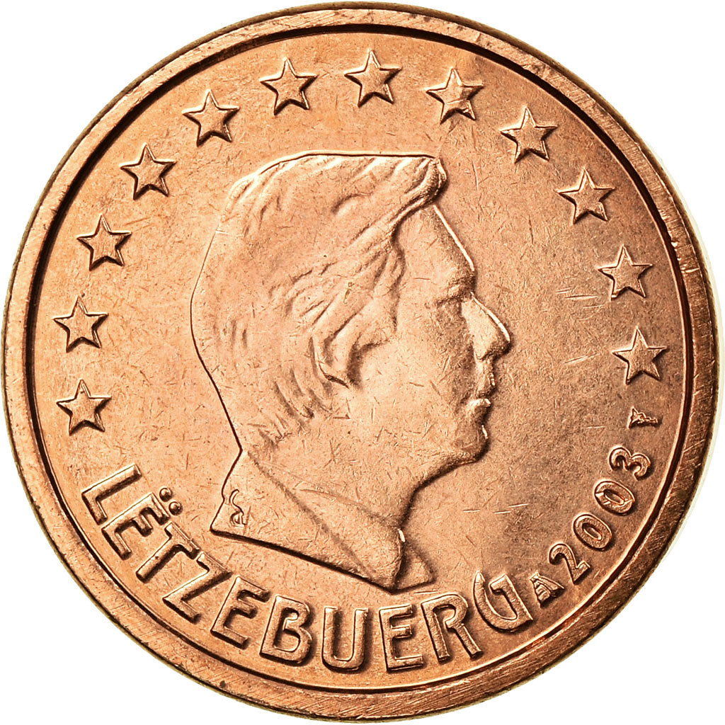 Luxemburg, Euro Cent, 2003, SS, Copper Plated Steel, KM:75