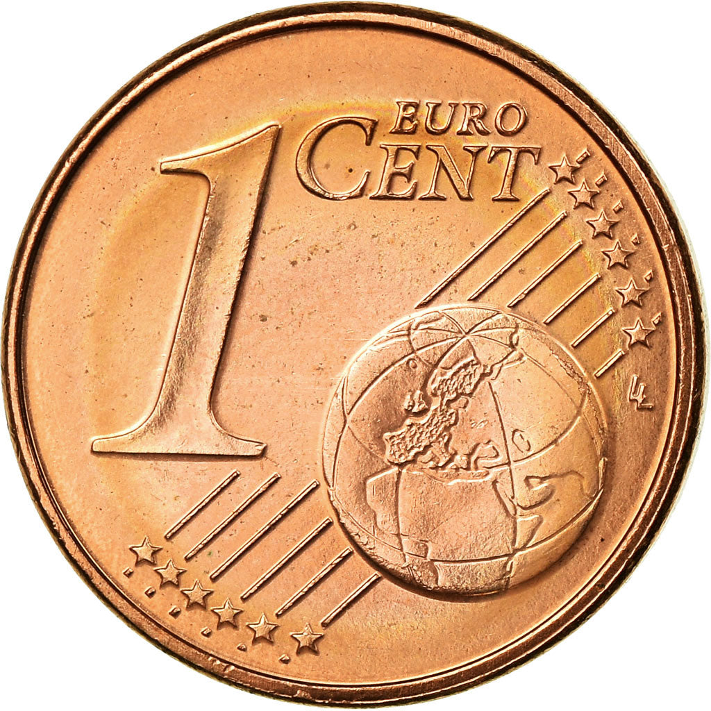 Luxemburg, Euro Cent, 2004, VZ, Copper Plated Steel, KM:75