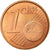 Italy, Euro Cent, 2007, EF(40-45), Copper Plated Steel, KM:210