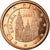 España, Euro Cent, 2006, EBC, Cobre chapado en acero, KM:1040