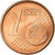 Hiszpania, Euro Cent, 2006, Madrid, AU(55-58), Miedź platerowana stalą