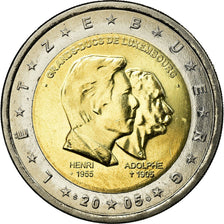 Lussemburgo, 2 Euro, Conjoined heads, 2005, SPL-, Bi-metallico, KM:87