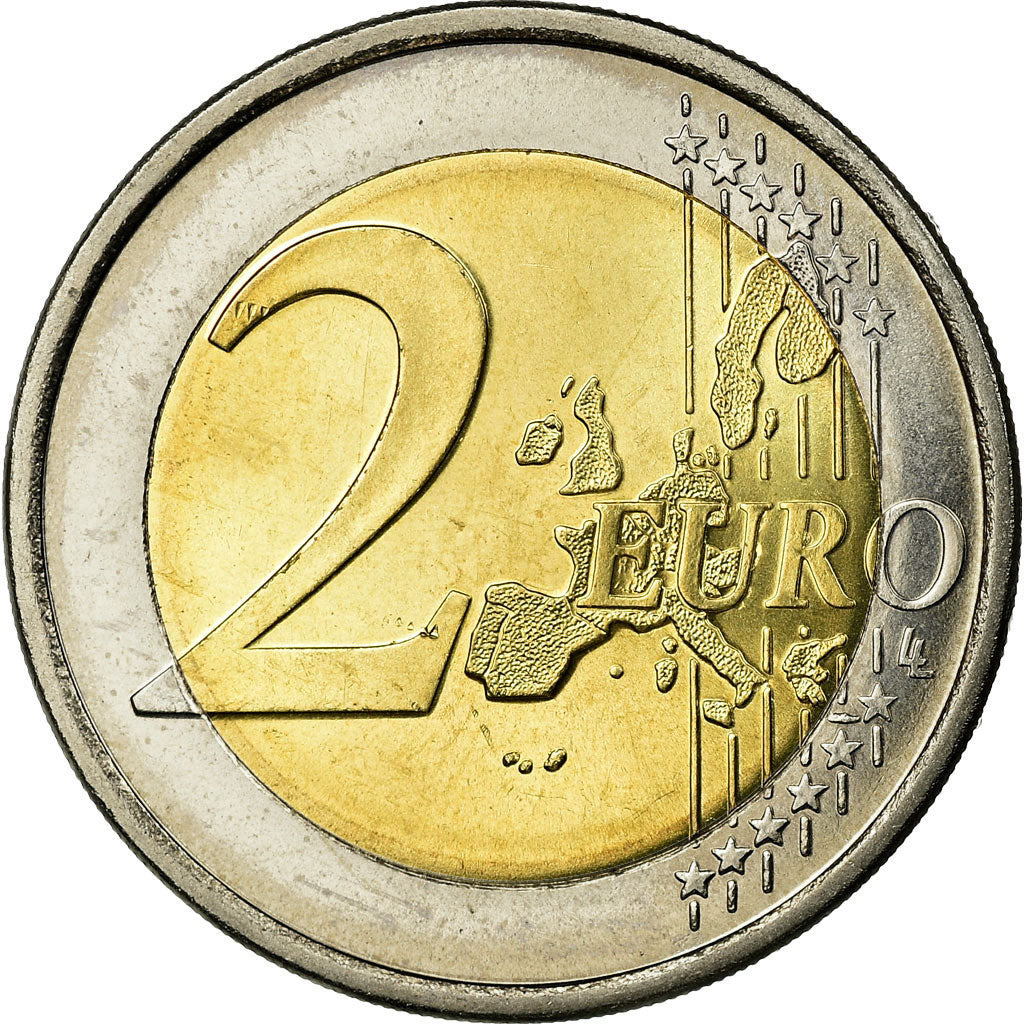 Lussemburgo, 2 Euro, Conjoined heads, 2005, SPL-, Bi-metallico, KM:87