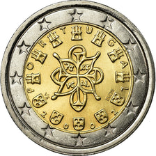 Portugal, 2 Euro, 2002, SUP, Bi-Metallic, KM:747