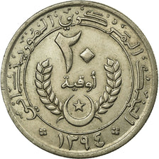 Monnaie, Mauritanie, 20 Ouguiya, 1974, TTB, Copper-nickel, KM:5