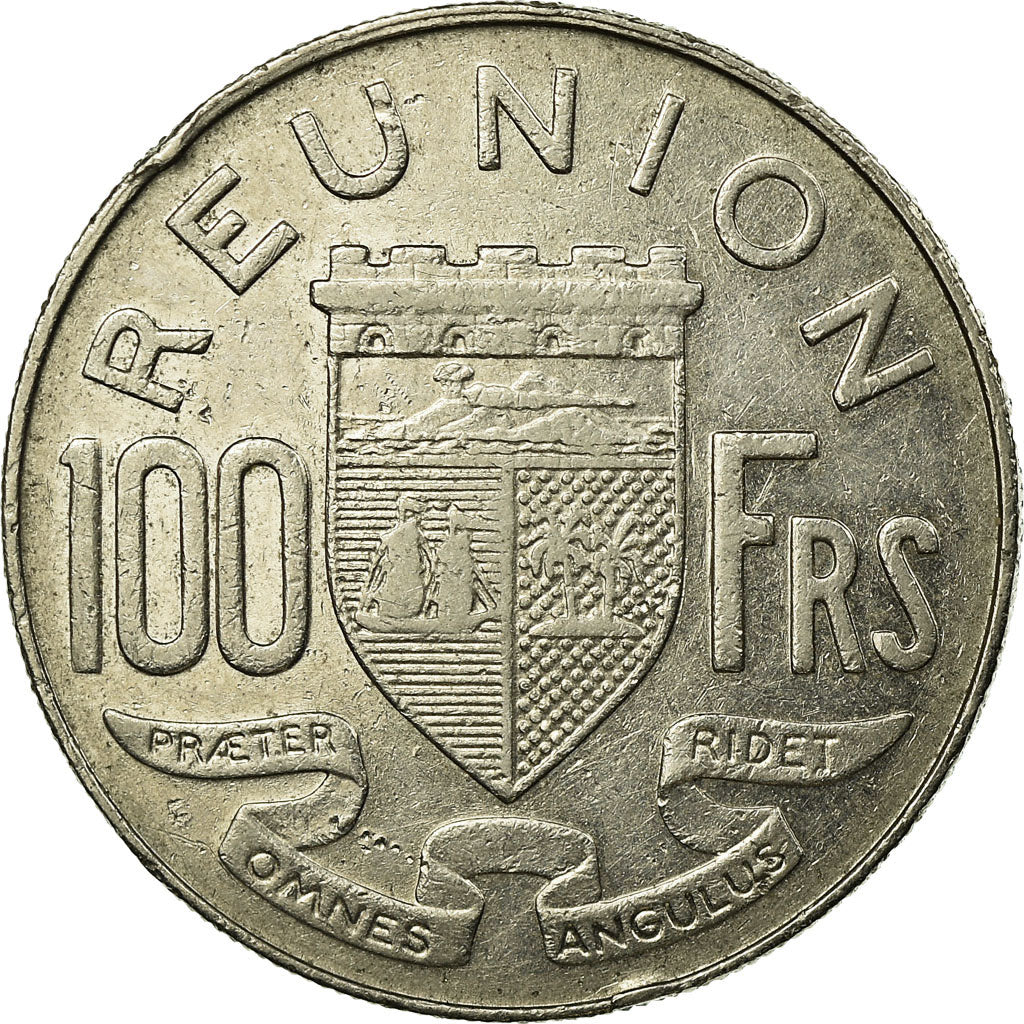 Coin, Réunion, 100 Francs, 1964, EF(40-45), Nickel, KM:13