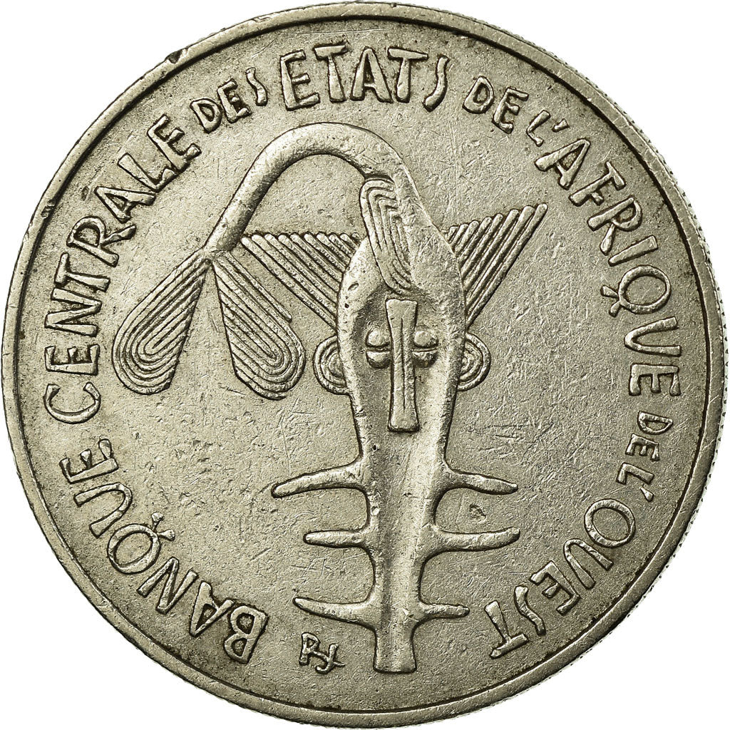 Munten, West Afrikaanse Staten, 100 Francs, 1970, Paris, ZF, Nickel, KM:4