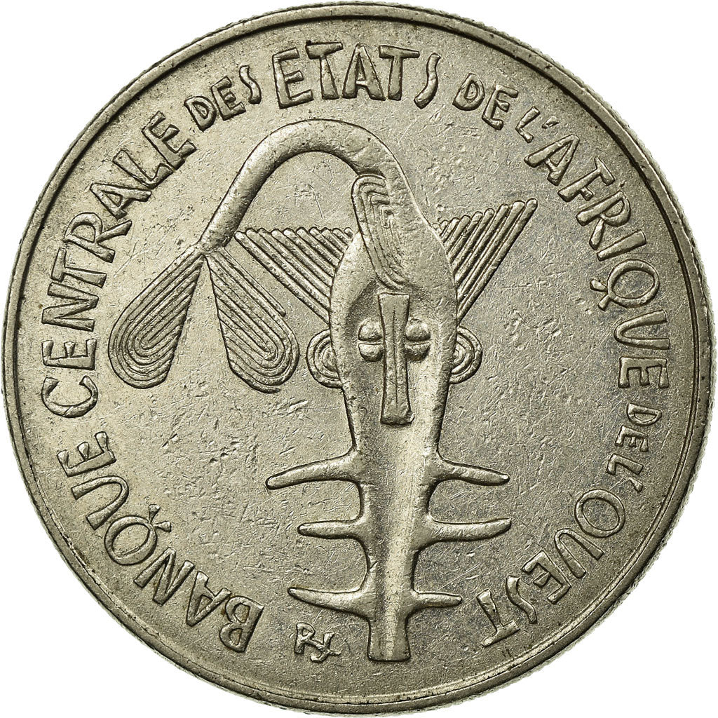 Munten, West Afrikaanse Staten, 100 Francs, 1972, Paris, FR+, Nickel, KM:4
