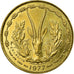 Coin, West African States, 5 Francs, 1977, Paris, AU(50-53)