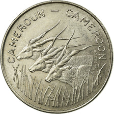 Coin, Cameroon, 100 Francs, 1972, Paris, EF(40-45), Nickel, KM:16