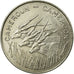 Coin, Cameroon, 100 Francs, 1972, Paris, EF(40-45), Nickel, KM:16