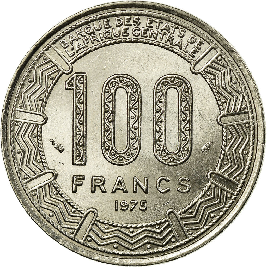 Monnaie, Cameroun, 100 Francs, 1975, Paris, TTB+, Nickel, KM:17