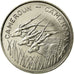 Coin, Cameroon, 100 Francs, 1975, Paris, AU(50-53), Nickel, KM:17