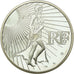 France, 15 Euro, 2010, MS(65-70), Silver, KM:1535